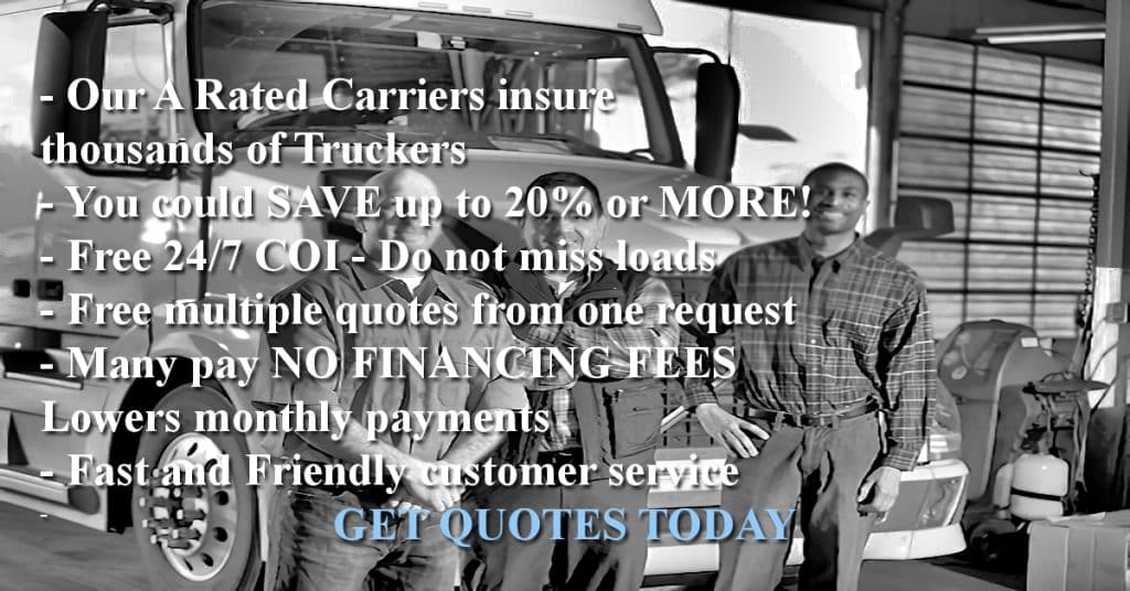 online new authority truck insurance quotes